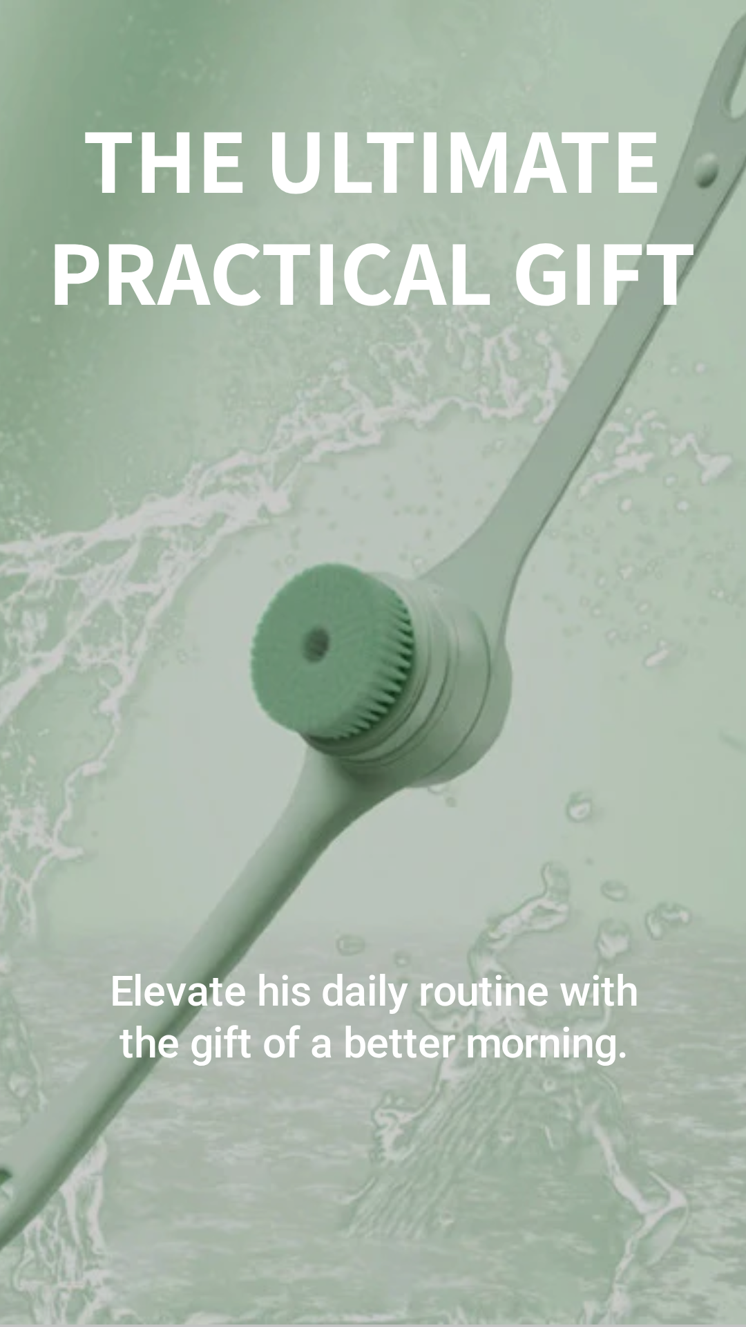 Electric Dual-Handle Bath Brush